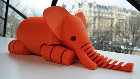 Weekly Roundup: Ten 3D Printable Articulated Animals - 3DPrint.com | The Voice of 3D Printing / Additive Manufacturing 3d Printer Art, 3d Printing Toys, Drukarka 3d, 3d Printing News, 3d Printing Art, 3d Printer Designs, 3d Printing Diy, 3d Cnc, 3d Printer Projects