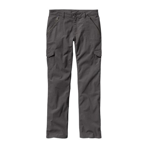 Patagonia Women's Stretch All-Wear Cargo Pants - Forge Grey (FGE) Best Hiking Pants For Women, Best Hiking Pants, Patagonia Pants, Outdoor Pants, Stretchy Pants, Hiking Pants, Twill Pants, Cargo Pant, Cargo Pants Women