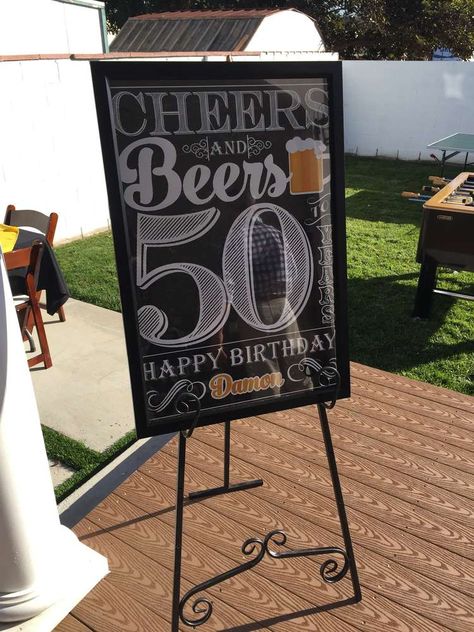 Craft Beer Themed Birthday Party, Mens 65 Birthday Party Ideas, 50thbirthday Party Ideas Men, Brewery 40th Birthday, 40th Birthday Brewery Party, Beer Party Ideas For Men, 50th Birthday Party Themes For Men Ideas, Brewery Birthday Party Ideas, Guys 50th Birthday Party Ideas