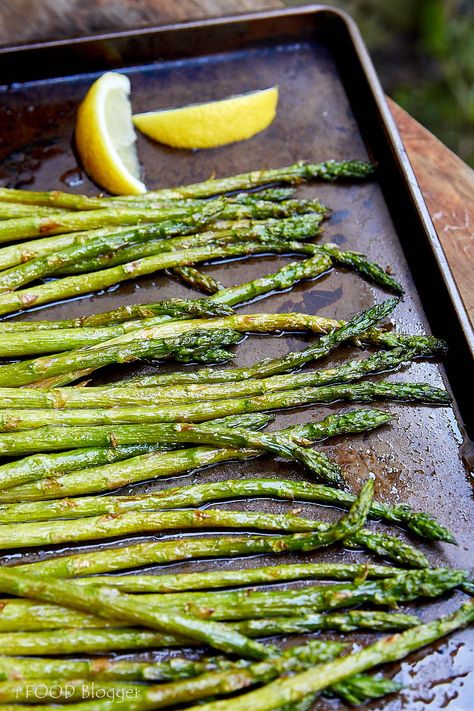 Broiled asparagus, tenderized with a quick parboil, seasoned with lemon juice, salt and pepper, and garnished with Parmigiano Reggiano cheese. | cravingtasty.com Boiled Asparagus, Broiled Asparagus, Boil Asparagus, Craving Tasty, Grilled Asparagus Recipes, Pinterest Food, Parmesan Asparagus, Asparagus And Mushrooms, Asparagus Recipes