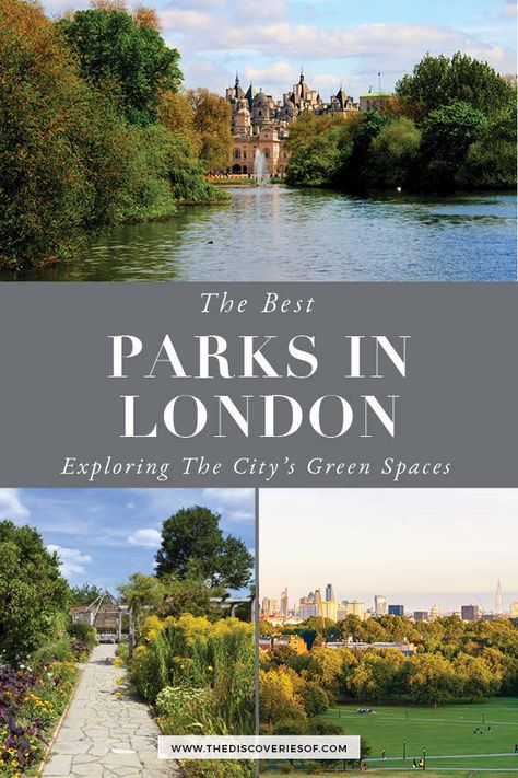 Best Parks In London, Parks In London, London Walks, London Ideas, London Parks, London October, London Sightseeing, London 2023, London Visit