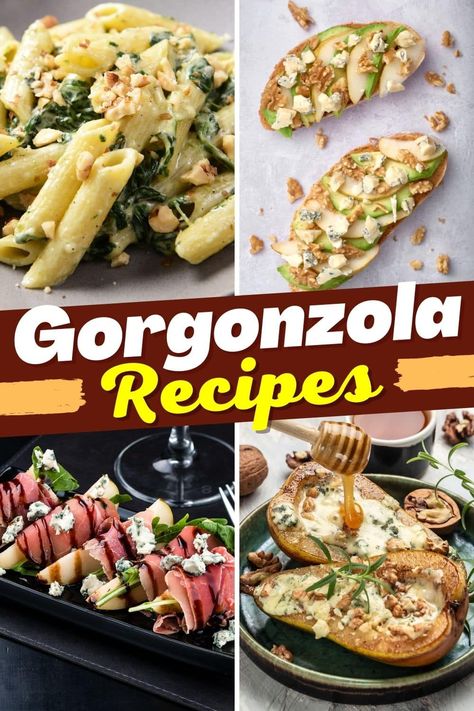 Garganzola Cheese Recipes, Gorgonzola Grilled Cheese, Gorgonzola Recipes Appetizers, Recipes Using Gorgonzola Cheese, Recipes With Gorgonzola Cheese, Recipes With Gorgonzola, Gorgonzola Cheese Recipes, Unique Grilled Cheese, Chicken Gorgonzola