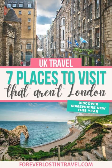 7 Places To Visit in the UK That Are Not London - Forever Lost In Travel Vacation Spots In United States, Uk Travel Itinerary, Best Beaches To Visit, Travel Guide London, United Kingdom Travel, Visiting England, Europe Travel Guide, England Travel, Ireland Travel