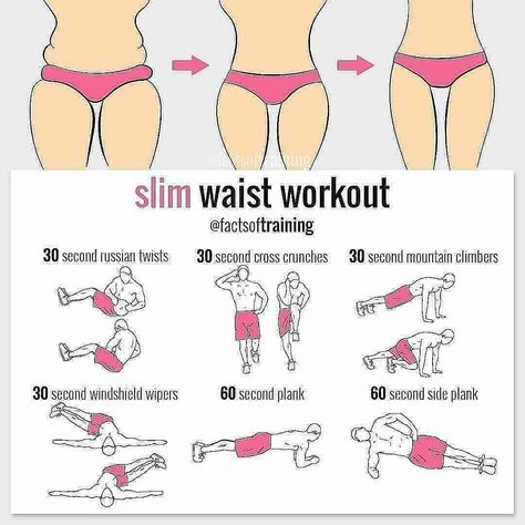 Small Waist Workout, Best Workout Plan, Beginner Workouts, Sports Fit, Summer Body Workouts, Fitness Routines, Smaller Waist, Trening Fitness, Body Training