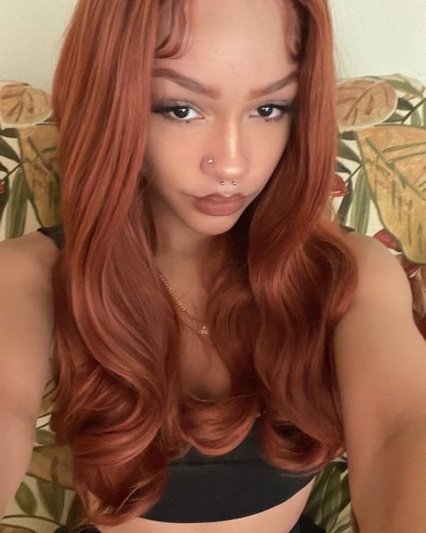 Ginger Hair Girl, Different Hair Colors, Hair Laid, Long Natural Hair, Good Hair Day, Hair Inspo Color, Light Hair, Ginger Hair, Light Skin