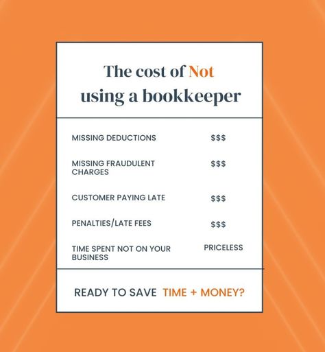 Bookkeeping benefits you in budgeting for your business, preparing tax returns, and even more! Bookkeeping not only keeps your business organised, but it also keeps your life in order! So don't pay the price of not having a bookkeeper and join us at @finanshels ASAP! ⏰ ⏳ #bookkeeping #bussiness #smallbusiness #smallbusinessowner #finance #accounting #growbusiness #managefinances #finanshels Finance Accounting, Business Acumen, Life In Order, Managing Finances, Tax Preparation, Business Organization, Tax Return, Small Business Owner, Grow Business