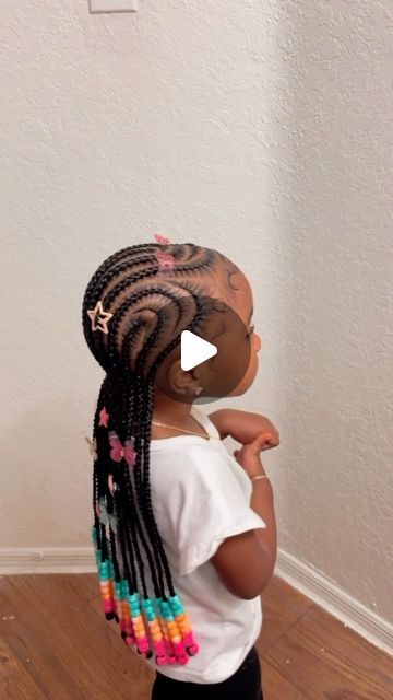 Braided Hairstyles Little Kids, Alicia Keys Braids On Kids, Infant Braided Hairstyles, Kid Styles Braids, Kid Stitch Braid Styles, Lemonade Braids Kids Natural Hair, Straight Back Braids For Kids, Girl Braids Hairstyles Kids Black Little Easy, Hairstyles Black Girls Braids Kids