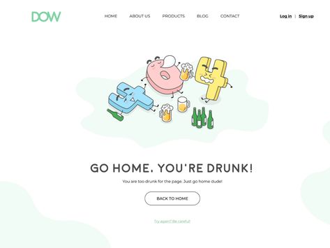 404 Page Concept by Minh Trang Tran on Dribbble 404 Pages, Id Design, Saint Charles, San Rafael, Show And Tell, Web Development Design, Design Agency, Page Design, Just Go