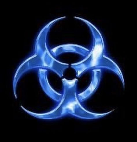 Biohazard Symbol, Blue Widget, Black And Blue Wallpaper, Y2k Icons, Cybercore Aesthetic, Blue Aesthetic Dark, Widget Icons, Blue Y2k, Widget Icon