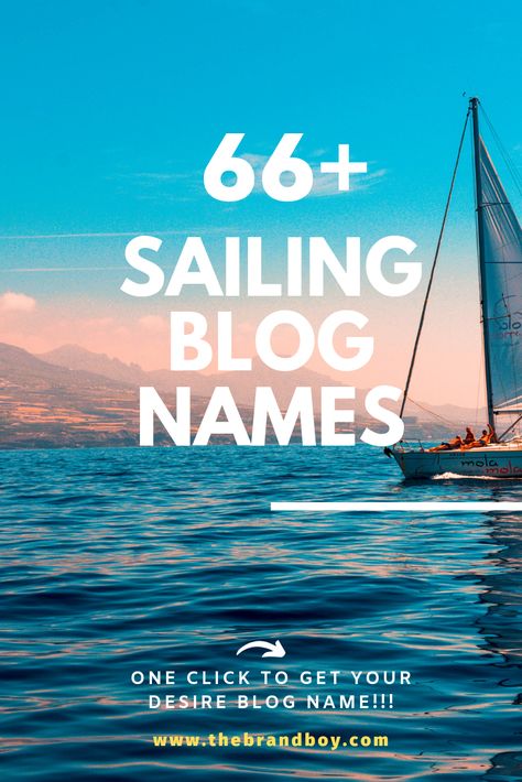 The best sailing blog names for your sport interest Cool Pirate Ship Names, Names For Boats, Cafe Names Ideas, Clever Boat Names, Funny Boat Names, Boat Name Decals, Sport Yacht, Business Slogans, Sail Racing