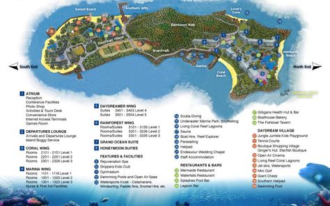 Daydream Island, Island Map, Island Holiday, Location Map, Island Resort, Holiday Packaging, Travel Information, House Boat, Scuba Diving