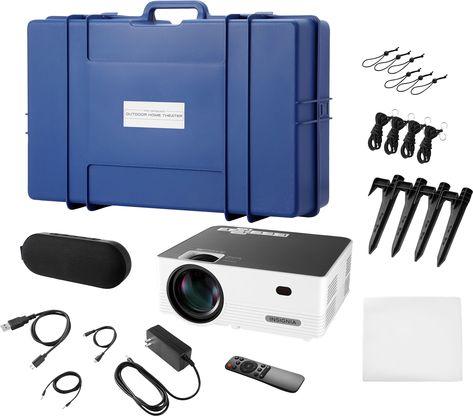 Shop Insignia™ Complete Outdoor Projector Kit with 91” Folding Screen, Projector, and Speaker White at Best Buy. Find low everyday prices and buy online for delivery or in-store pick-up. Price Match Guarantee. Backyard Projector, Amazon Fire Stick, Outdoor Kit, Lcd Projector, Outdoor Projector, Home Theaters, M Audio, Sports Event, The Theater