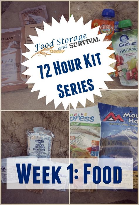 72 Hour Kit Series Week 1: Food for Your Emergency Kit 72 Hour Kit Food, 72 Hour Kit, Preparedness Ideas, 72 Hour Emergency Kit, Emergency Preparedness Food Storage, Emergency Planning, Provident Living, Emergency Preparedness Food, Emergency Prepardness