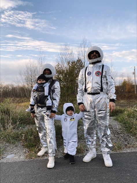 Astronaut Family Costumes, Space Theme, Canada Goose, Canada Goose Jackets, Winter Jackets, Halloween, Quick Saves