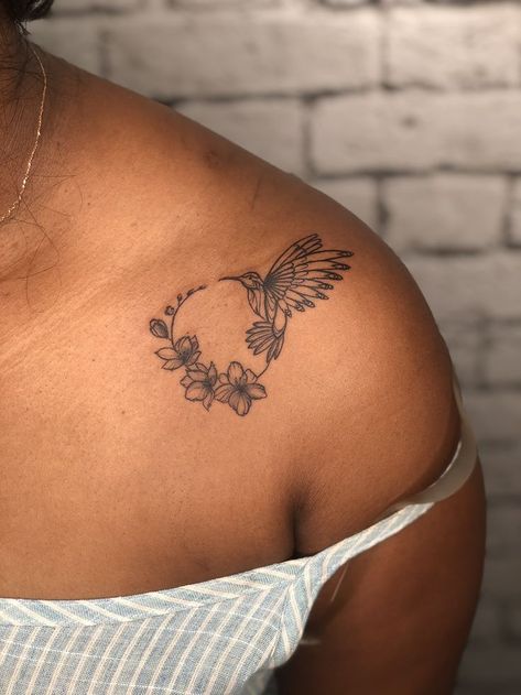 Humming Bird Wings Tattoo, Simple Humming Bird Tattoos For Women, Small Humming Bird Tattoos, Hummingbird With Flowers Tattoo, Hummingbird And Rose Tattoo, Humming Bird Tattoo For Women, Humming Bird Tattoos, Dainty Hummingbird Tattoo, Fl Tattoo