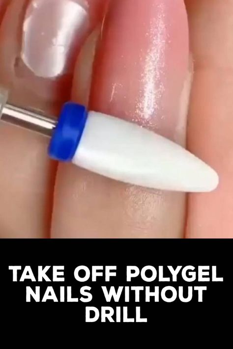 How to Take Off Polygel Nails Without Drill Orange Stick, Cuticle Remover, Polygel Nails, Popular Nails, Cuticle Oil, Nail Polish Remover, Nails At Home, Cotton Ball, How To Take