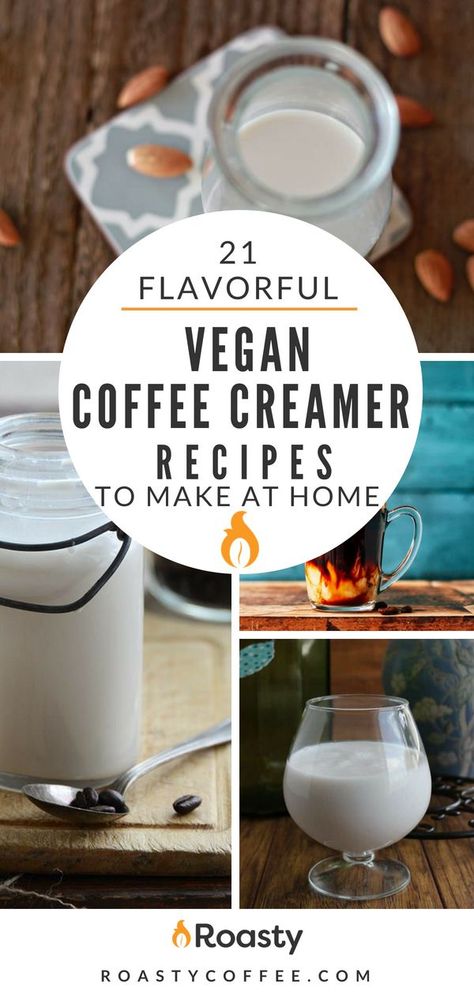 Coffee Creamer Recipes, Sugar Free Creamer, Vegan Coffee Creamer, Homemade Coffee Creamer Recipe, Vegan Creamer, Non Dairy Coffee Creamer, Dairy Free Coffee, Homemade Coffee Creamer, Vegan Coffee