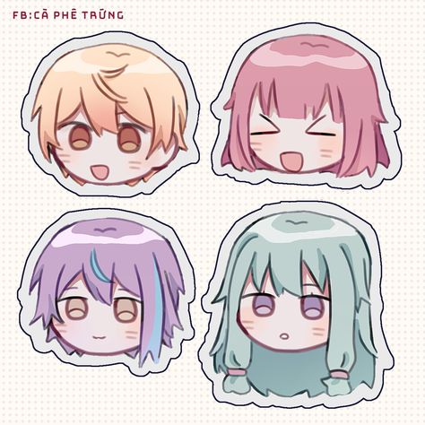 WxS stickers Pjsk Stickers Printable, Print Out Stickers, Funny Vocaloid, Project Sekai Stickers, I Have No Energy, Spy X Family Fanart, Ichika Hoshino, Family Fanart, Saki Tenma