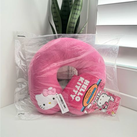 Nwt Hello Kitty Neck Pillow Still In Original Plastic Wrap Travel Gear Cute Neck Pillow, Hello Kitty Neck Pillow, Kitty Pillow, Long Kitty Pillow, Hello Kitty Pillow Case, Neck Pillow, Travel Gear, Kids Shop, Hello Kitty