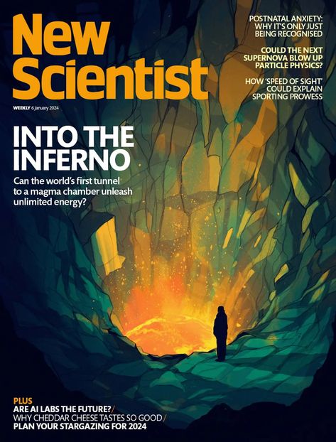 Issue 3472 | Magazine cover date: 6 January 2024 | New Scientist Science Magazine, New Scientist, Science News, January 2024, Digital Magazine, New Technology, Science And Technology, Magazine Cover, Award Winning