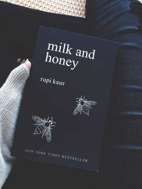 Milk And Honey Book, Honey Book, Goodvibes Quotes, Universe Drawing, Best Poetry Books, Walking Yoga, Honey Photography, رعب نفسي, Recommended Books To Read