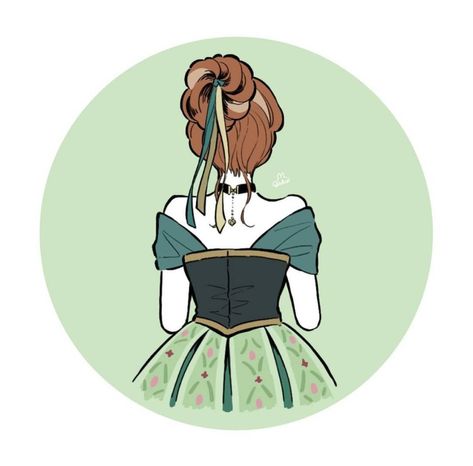 Adult Anna Costume, Princess Illustration, Anna Disney, Disney Princess Artwork, Disney Princess Fan Art, Disney Characters Videos, Princess Drawings, Cute Cartoon Characters, Disney Favorites