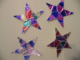 DIY Tin Foil Stars, Father Abraham, Abraham And Sarah, Bible Story Crafts, Bible Crafts For Kids, Sunday School Activities, Vbs Crafts, Vbs Ideas, Stars Craft