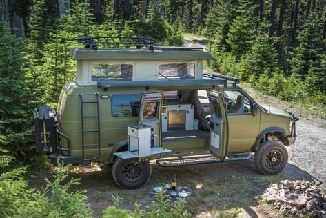 15 Best Vans To Live In Full Time 4x4 Camper Van, Custom Camper Vans, Camper Truck, Kombi Home, Custom Campers, Campervan Life, 4x4 Van, Off Road Camper, Cool Campers