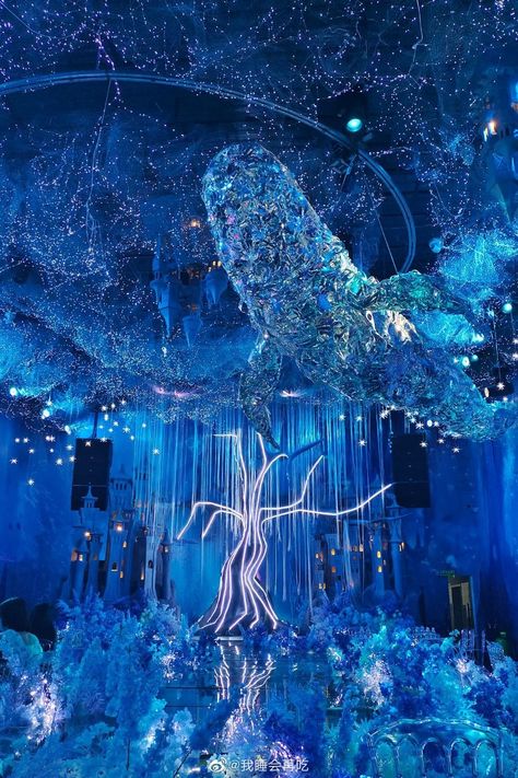 Under The Sea Gala Theme, Truss Decor, Snoopy Wedding, Under The Sea Wedding Theme, Ocean Wedding Theme, Underwater Wedding, Bat Mitzvah Themes, Project Theme, Future Days