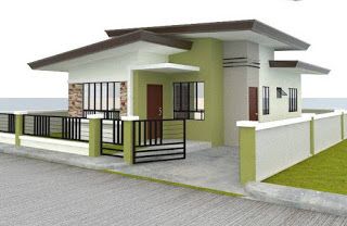 100 IMAGES OF AFFORDABLE AND BEAUTIFUL SMALL HOUSE Simple Bungalow House Designs, Small House Design Philippines, Small House Architecture, Philippines House Design, Modern Bungalow House Design, Fire Man, Beautiful Small Homes, Gorgeous Homes, Corner Bar