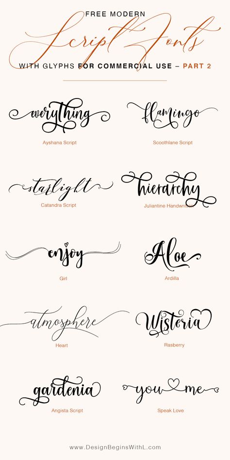 Free Modern Script Fonts With Stylish Glyphs For Commercial Use – Part 2 Best Fonts With Glyphs, Label Fonts Ideas, Wedding Envelope Fonts, Free Script Fonts For Commercial Use, Long Cursive Font, Free Cursive Fonts For Cricut, Script Handwriting Font, Inkscape Fonts, Fonts With Glyphs Free