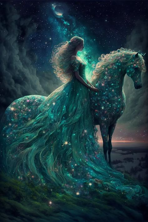 Surfn - AI Art | Explore Midjourney Images & Prompts Disney Movie Art, Pretty Wallpapers Tumblr, Magical Horses, Wall Art Crafts, Beautiful Angels Pictures, Angel Pictures, Mosaic Wall Art, White Horse, Dreamy Art