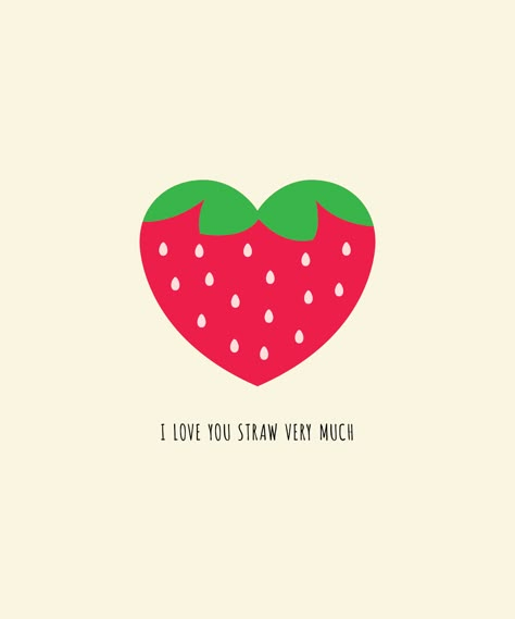 Strawberry Heart Cute Strawberry Illustration, Strawberries Quotes, Strawberry Quotes, Strawberry Logo, Ice Cream Quotes, Fruit Quotes, Heart Strawberry, Strawberry Heart, Persian Calligraphy Art