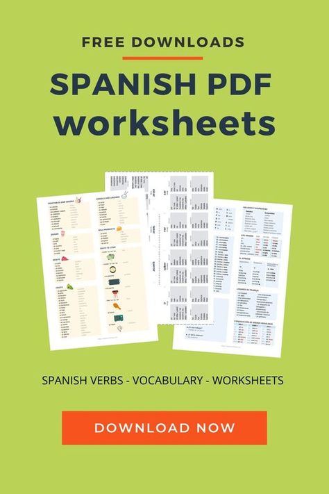 Spanish Worksheets For Beginners, Learning Spanish Worksheets, Spanish Learning Worksheets, Learning Spanish Pronunciation, Learn Spanish For Beginners Free, Spanish Teaching Resources Free Printable, Spanish Language Learning Worksheets Free Printable, Free Spanish Worksheets Printables, Spanish Language Learning Worksheets