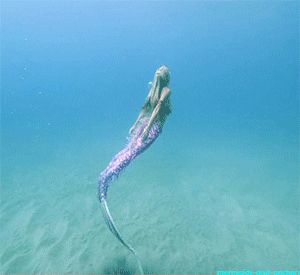 via GIPHY Ocean Gif, Punk Pastel, Mermaid Gifs, Realistic Mermaid, Art Vampire, Grunge Pastel, Dengeki Daisy, Fantasy Mermaids, Mermaid Photos