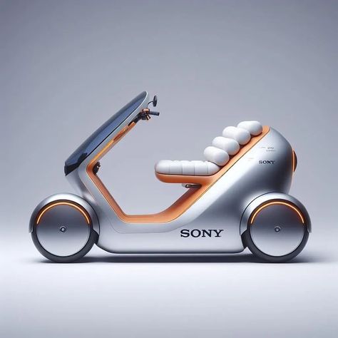 Maybach Car, Motorbike Design, Scooter Design, Futuristic Motorcycle, Concept Motorcycles, New Technology Gadgets, Motor Scooters, Cool Bicycles, E Scooter