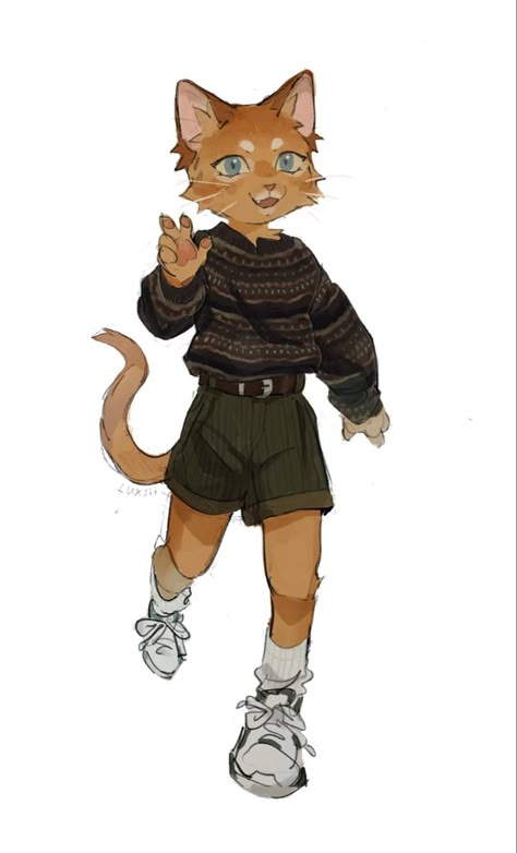 Normal Quotes, Anthro Cat, Anthro Art, Cat Character, Human Art, A Guy Who, An Aesthetic, Art Block, Cat Drawing