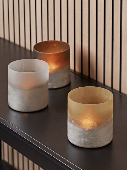 Living Room Candles, Luxury Home Accessories, Marble Candle, Cox And Cox, Candle Dye, Glass Tea Light Holders, Tea Light Holders, Concrete Crafts, Candle Packaging