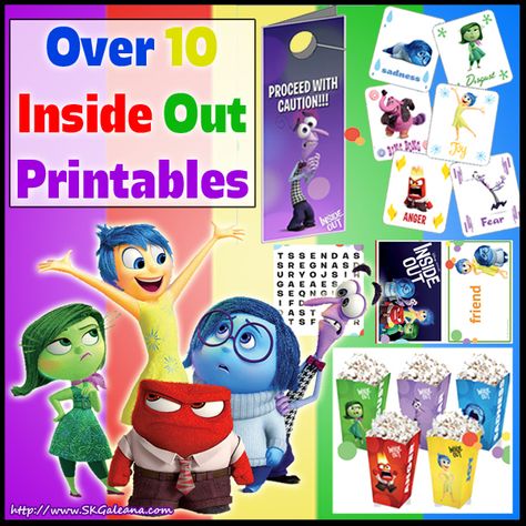 Emotions Eyfs, Inside Out Printables, Birthday Board Ideas, Inside Out Party Ideas, Elsa Support, Inside Out Movie, School Counseling Activities, Inside Out Emotions, Zones Of Regulation