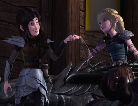 Astrid And Heather, Heather Httyd, Httyd Funny, Peter Pan Movie, Httyd 3, Hiccup And Astrid, Httyd Dragons, Carmen Sandiego, Dragon Trainer