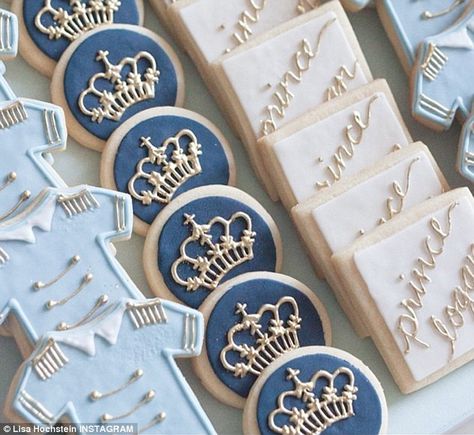 Royalty Baby Shower Theme, Royal Baby Shower Boy, Prince Baby Shower Decorations, Royalty Baby Shower, Lisa Hochstein, Royalty Theme, Prince Baby Shower Theme, Crown Baby Shower, Baby Shower Sweets