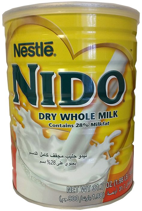 NIDO Instant Full Cream Milk Powder, 900g *** Check out this great product. Homemade Whipped Cream Easy, Whipping Cream Recipe, Soya Drink, Best Freeze Dried Food, Dessert Homemade, Recipes With Whipping Cream, Whipped Cream Frosting, Food Storage Container Set, Kitchen Jars