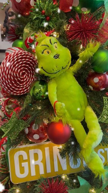 Barney Christmas, Grinch Christmas Tree, Christmas Gif, Grinch Christmas, Houston Tx, Grinch, Christmas Tree, Novelty Christmas, Christmas Ornaments