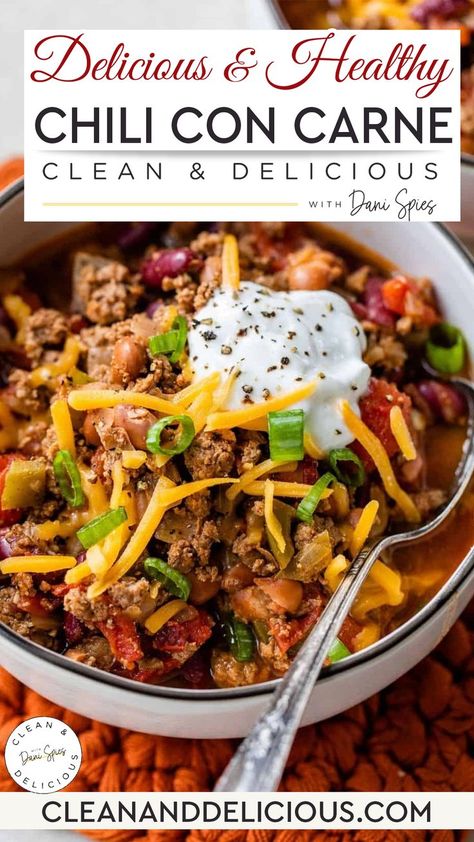 Light Chili Recipe Healthy, Chilli Con Carne Spice Blend, Heart Healthy Chili Recipes, Heart Healthy Slow Cooker Recipes, Heart Healthy Chili, Fall Chili Recipes, Easy Healthy Chili, Summer Chili Recipe, Healthy Beef Chili Recipe