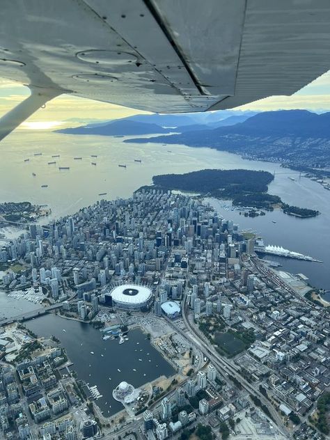 British Columbia Photos | flying over downtown vancouver ✈️ 🩵 | Facebook Vancouver Skyline, Cities Skylines, Downtown Vancouver, Super Natural, City Skyline, Travel Ideas, British Columbia, Vancouver, Columbia