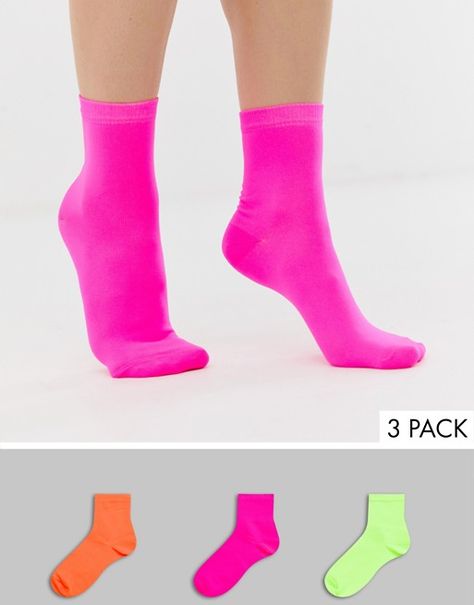 11.08. -NYC - out Neon Socks, Velvet Socks, Elf Clothes, Neon Stripes, Mini Sundress, Women Bags Fashion, Womens Tights, Pop Fashion, Ankle Socks