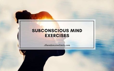 Subconscious Mind Power, The Subconscious Mind, Dream Symbols, Mindfulness Exercises, Train Your Mind, Mind Power, Body Hair Removal, Frame Of Mind, Motivational Messages