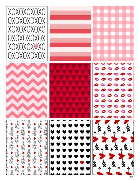 Printable Valentine_s Day Cards-Page 7 Free Printable Valentines Tags, Free Printable Valentines Cards, Valentine Template, Valentines Scrapbook, Printable Valentines Day Cards, Printable Valentines Cards, Valentines Patterns, Valentine's Day Printables, Valentine Stickers