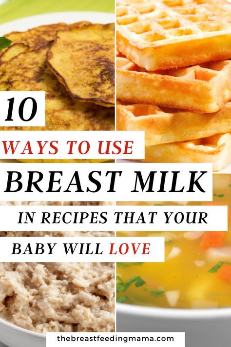 Breast Milk Recipes, Breastmilk Recipes, Baby Smoothies, Waffle Ingredients, Easy Baby Food Recipes, Baby Cereal, Baby Led Weaning Recipes, Weaning Recipes, Introducing Solids