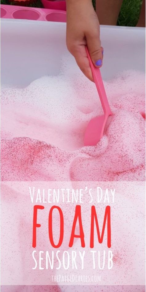 February Sensory Table Ideas, Prek Valentines, Valentines Toddler, Preschool Valentines Activities, Valentines Activities, Valentine Sensory, Preschool Valentine, Toddler Valentine Crafts, Kindergarten Party